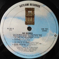 No Nukes - From The Muse Concerts For A Non-Nuclear Future -...