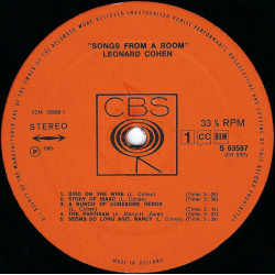 Songs From A Room