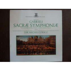 Sacrae Symphoniae Pour Solistes Double Choeur Cuivres Cordes et...