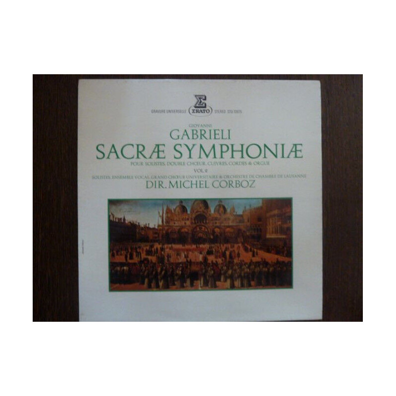 Sacrae Symphoniae Pour Solistes Double Choeur Cuivres Cordes et...