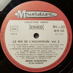 Le Roi De L'accordéon Vol. 3