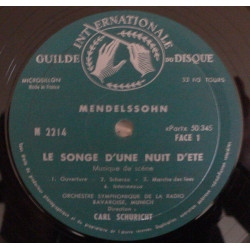 Le Songe D'une Nuit D'Été (Musique De Scène) / "Les Hébrides"...