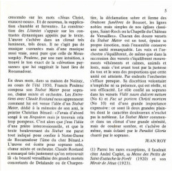 Stabat Mater Pour Soprano Chœur Et Orchestre / Litanies À La...