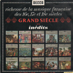 Richesse De La Musique Française Des 16e 17e Et 18e Siècles -...