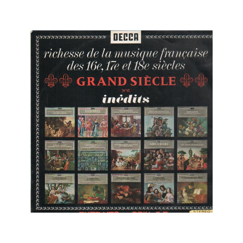 Richesse De La Musique Française Des 16e 17e Et 18e Siècles -...