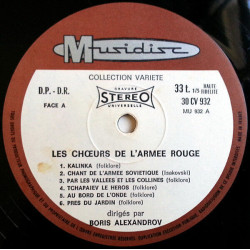 Les Chœurs De L'Armée Rouge (Volume 2)