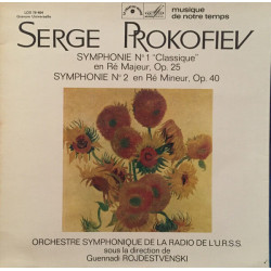 Symphonie Nº 1 "Classique" En Ré Majeur Op. 25 / Symphonie Nº 2 En...