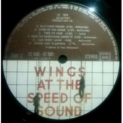 Wings At The Speed Of Sound