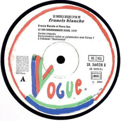 Le Double Disque D'or De Francis Blanche