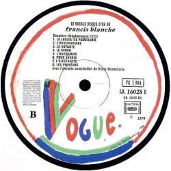 Le Double Disque D'or De Francis Blanche