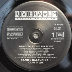 Balavoine Sur Scène