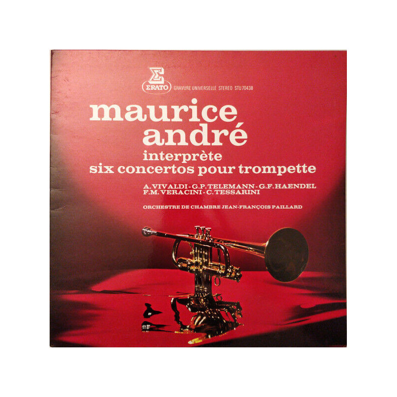 Maurice André Interprète Six Concertos Pour Trompette