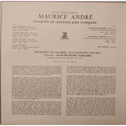 Maurice André Interprète Six Concertos Pour Trompette
