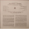 Maurice André Interprète Six Concertos Pour Trompette