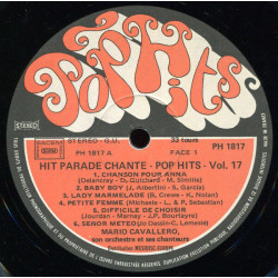 Hit Parade Chante - Pop Hits - Vol. 17