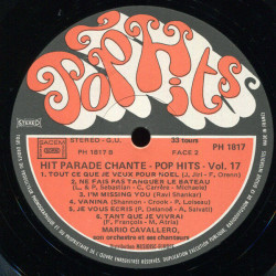 Hit Parade Chante - Pop Hits - Vol. 17