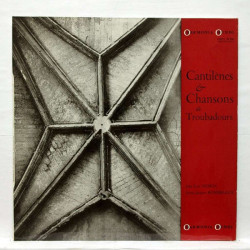 Cantilènes Et Chansons De Troubadours