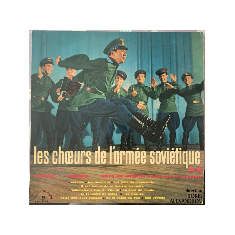 Les Choeurs De L'Armée Soviétique N° 2