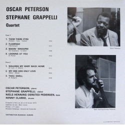 Oscar Peterson - Stéphane Grappelli Quartet Vol. 1