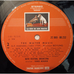 Water Music (Enregistrement Intégral)