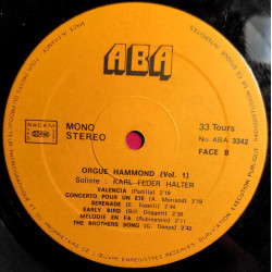 Orgue Hammond Vol I