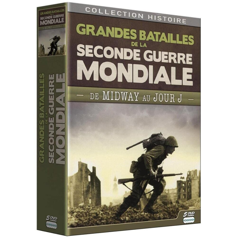 Coffret grandes batailles de la seconde guerre mondiale : de...