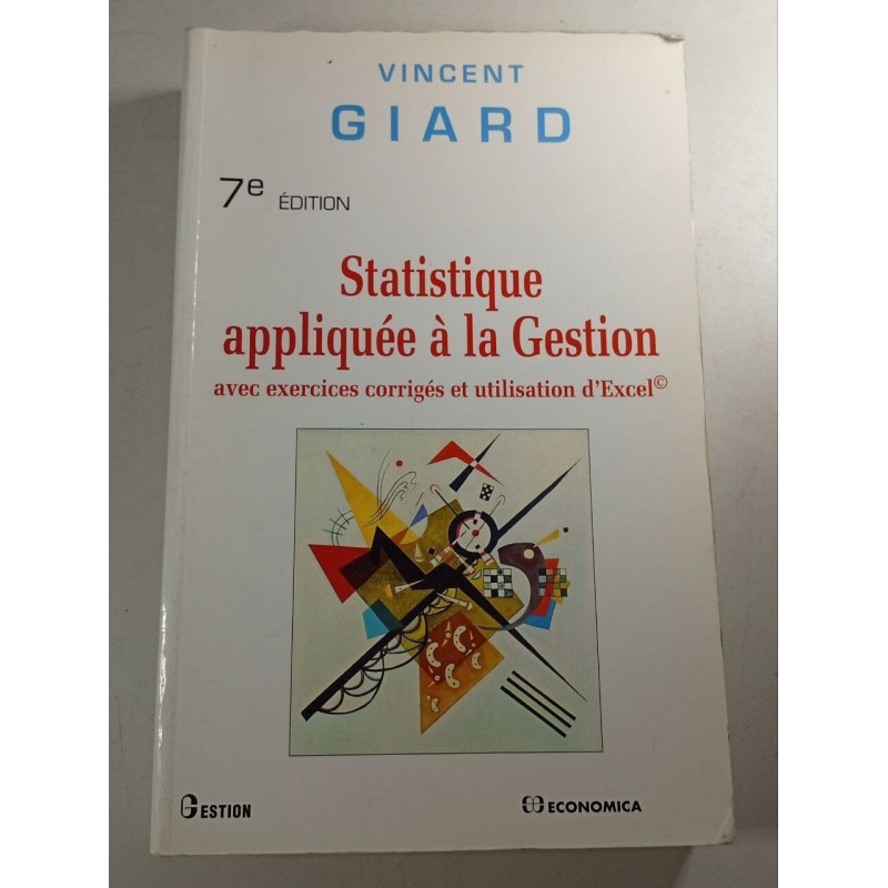 Statistique appliquée à la Gestion