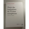 Droit des institutions de l'Union européenne