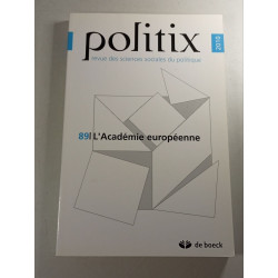 Politix : revue des sciences sociales du politique N.89 - 2010