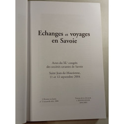 Échanges et voyages en Savoie