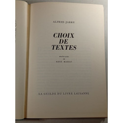 Choix de textes Exemplaire Numéroté N. 2823