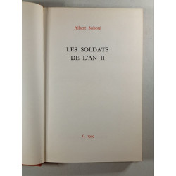 Les soldats de l'an II Exemplaire Numéroté N. 1023