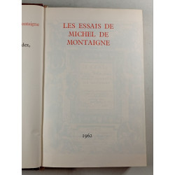Les essais de Michel de Montaigne Exemplaire Numéroté N. 4676