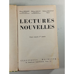 Lectures nouvelles