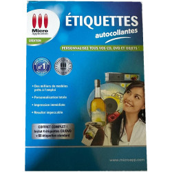 Étiquettes autocollantes