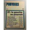 Pouvoirs n°20 (1982) 81 : la gauche au pouvoir