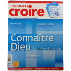 Les Cahiers Croire n°274 : Connaître Dieu la quête d'une vie