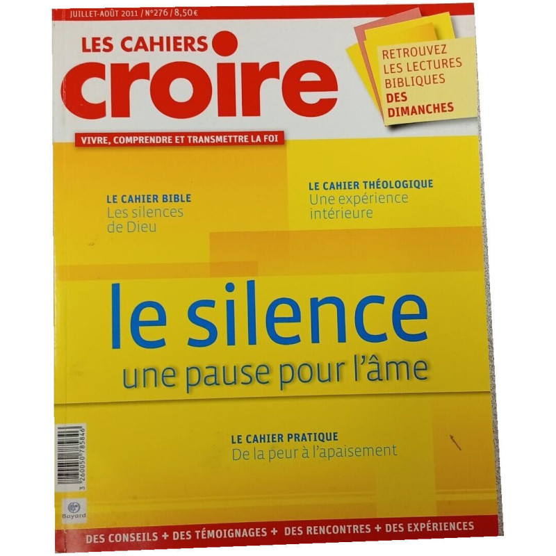 Les Cahiers croire n°276
