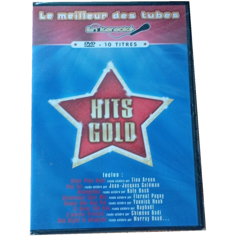 Le meilleur des tubes EnKaraoke! Hits Gold - Neuf sous blister