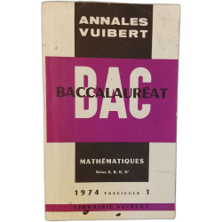 Annales Vuibert Baccalauréat Mathématiques