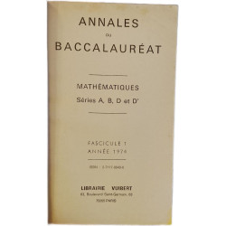 Annales Vuibert Baccalauréat Mathématiques