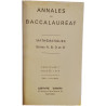 Annales Vuibert Baccalauréat Mathématiques
