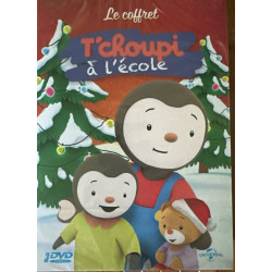 Le coffret T'choupi à l'école - Neuf sous blister