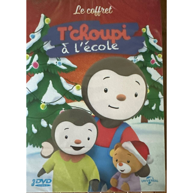 Le coffret T'choupi à l'école - Neuf sous blister