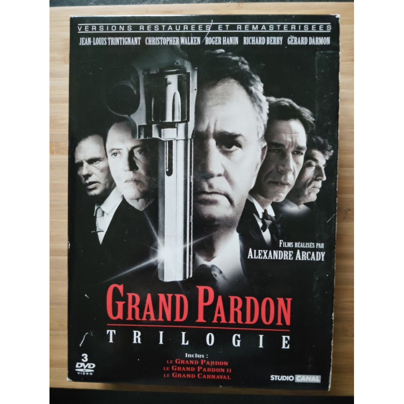Dvd - Grand Pardon Trilogie 3 Dvd