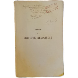 Essais de critique religieuse