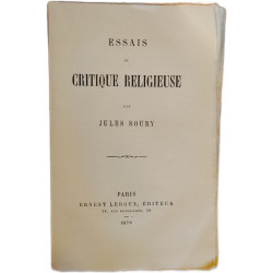 Essais de critique religieuse