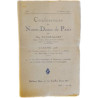 Conférences de Notre-Dame de Paris Careme 1928
