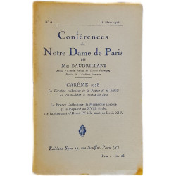 Conférences de Notre-Dame de Paris nº 4