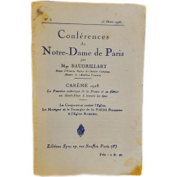Conférences de Notre-Dame de Paris nº 5